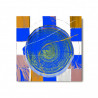 Toile "CRAZY BLUE" by KUNST