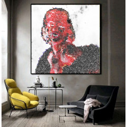 Toile "PIXEL WOMAN" by KUNST