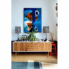 Toile "RUSTY HARMONY" by KUNST