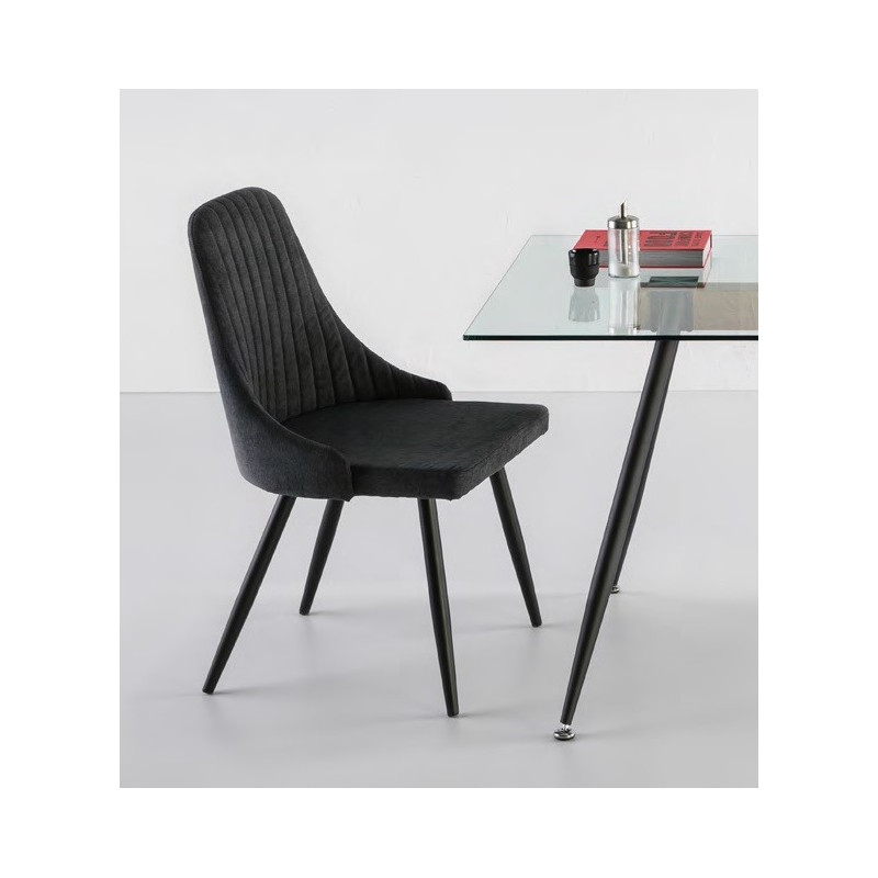 Chaise NEODE Anthracite - Black Edition