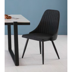 Chaise NEODE Anthracite - Black Edition