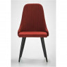 Chaise NEODE Red Velvet - Black Edition