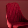 Chaise NEODE Red Velvet - Black Edition