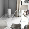 Fauteuil RIGA - Cuir Blanc