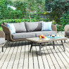 SALON 4 pièces outdoor JUMBO ( 3 + 1 + 1 + table basse)