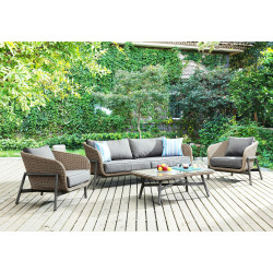 SALON 4 pièces outdoor JUMBO ( 3 + 1 + 1 + table basse)