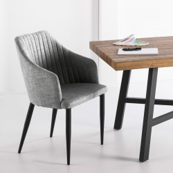 Fauteuil NYDA - Light Grey