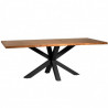 Table à manger PERLAS xL - Bois de noyer