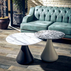 Duo de tables ROTERDAM - Marbres contrastants