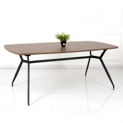 Table à manger SINTRA - Finition Noyer - xL