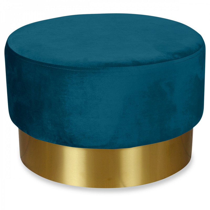 Tabouret YOAN xL Velours - Miel