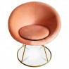 Fauteuil STUART - Round - Blush