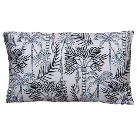 Coussin TROPICA - Toile de coton - Taupe Coussin TROPICA - Toile de coton - Taupe