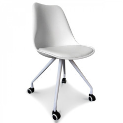 Chaise de bureau Northy - Blanche
