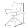 Fauteuil ROYA - Grey