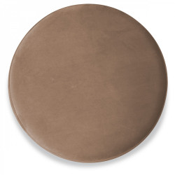 Tabouret YOAN xL Velours - Taupe