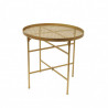 Duo de tables GLAMSTEEL - Noir & Or