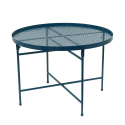 Duo de tables GLAMSTEEL - Noir & Or