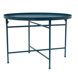 Duo de tables GLAMSTEEL - Noir & Or