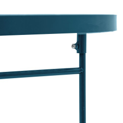 Duo de tables GLAMSTEEL - Noir & Or