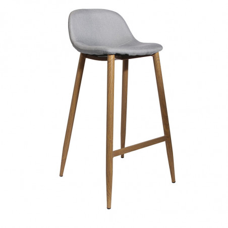 Tabouret FAB - Toile gris chiné Tabouret FAB - Toile gris chiné