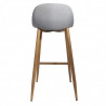 Tabouret FAB - Toile gris chiné
