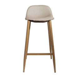 Tabouret FAB - Toile taupe