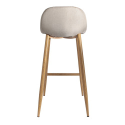 Tabouret FAB - Toile taupe