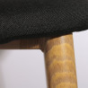 Tabouret FAB - Toile noire