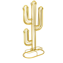 Porte capsules Nespresso filaire CACTUS - Gold
