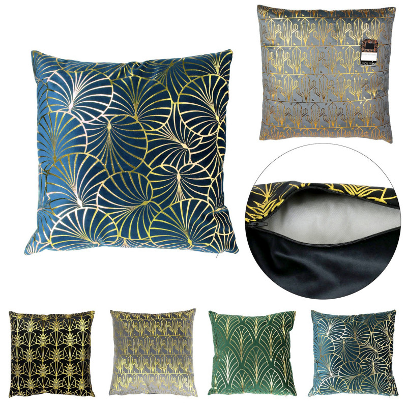 Coussin velours GOLDY - Finition au choix