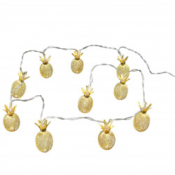 Guirlande ANANAS filaire - Gold