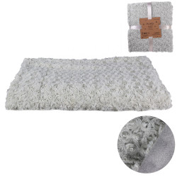 Plaid DOUCY fourrure - Gris