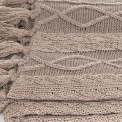 Plaid tricot MAM - Taupe