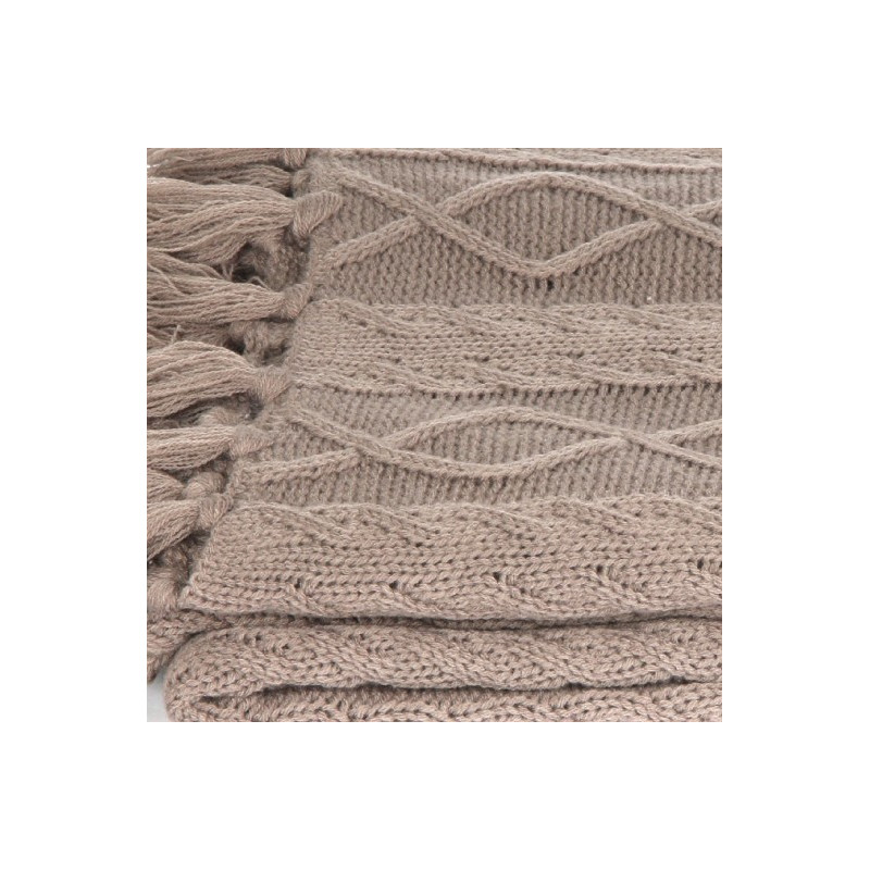 Plaid tricot MAM - Taupe