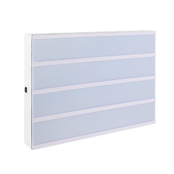 Boîte d'affichage lumineuse 43x32 cm - Noire ou Blanche