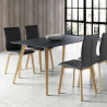 Chaise ORORA - Gris anthracite
