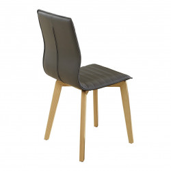 Chaise ORORA - Gris anthracite