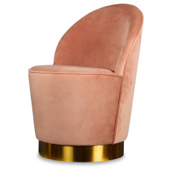 Fauteuil YOAN  Velours - Blush