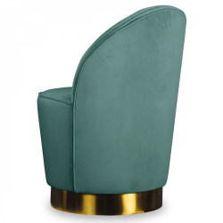 Fauteuil YOAN  Velours - Thym