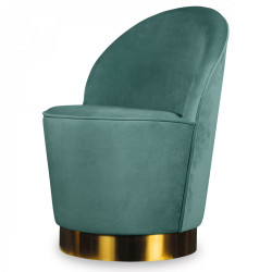 Fauteuil YOAN  Velours - Thym