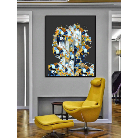 Toile "ABSTRACT SHAPE" by KUNST Toile "ABSTRACT SHAPE" by KUNST