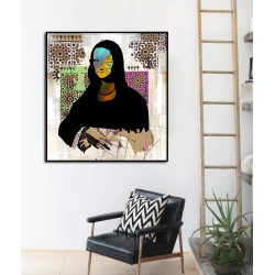 Toile "MOUNA LAZIZA" by KUNST