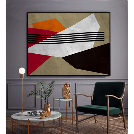 Toile "DOUCEURS & GEOMETRIE" by KUNST Toile "DOUCEURS & GEOMETRIE" by KUNST