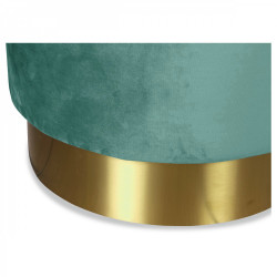 Tabouret YOAN xL Velours - Pastel thym
