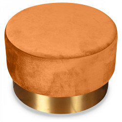 Tabouret YOAN xL Velours - Rusty