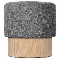 Tabouret YOAN Tweed Edition - Gris