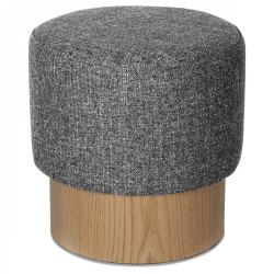 Tabouret YOAN Tweed Edition - Gris