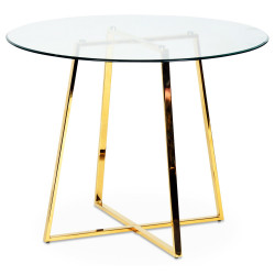 Table à manger CRUZ - Gold Edition