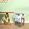 Chevet VICO empilable - Blanc
